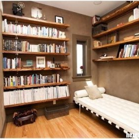 小书房也能拥有独立文艺的空间
